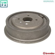 2x BRAKE DRUM 14.3169.10 FOR