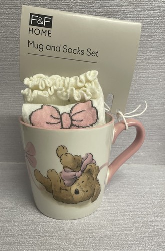Tesco mug socks - &,