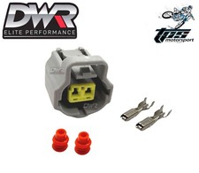 DWR 2 PIN WIRE SNOWMOBILE WATER COOLANT TEMPERATURE SENSOR CONNECTOR PLUG YAMAHA