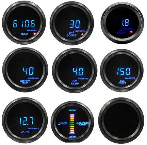 Digital gauge car 52mm - gauge,