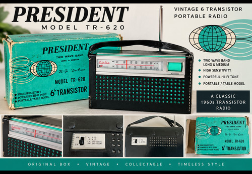 Vintage president 620 6 - vintage, tr-620