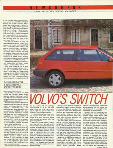 Volvo 480 original 1986 uk - 480,