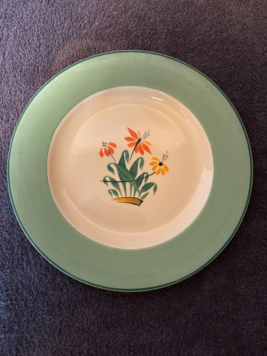 Antique minton dinner plate - minton,