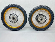 2015 Suzuki RMZ250 Excel Wheel Set 21/19 Inch Front Rear Rim Hub Rim Dirt Bike