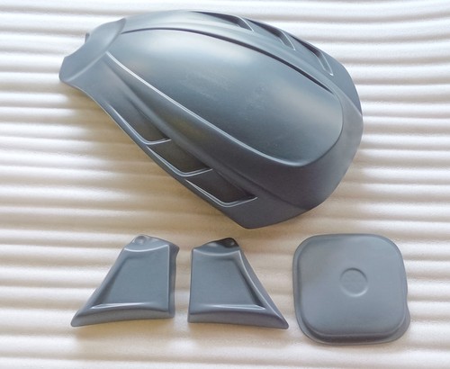 Smooth custom airbox cover - smooth, for