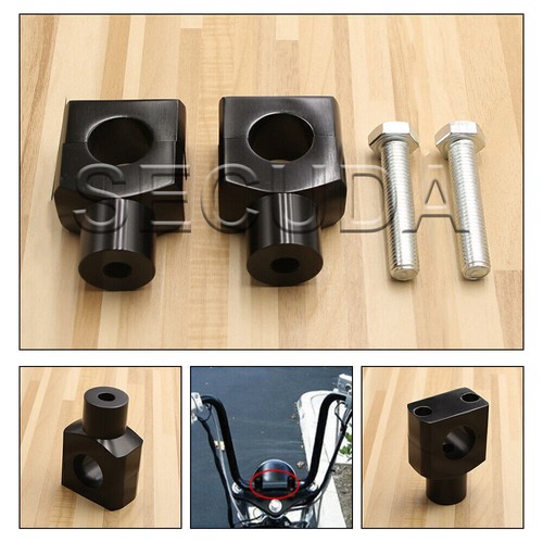 Black motorcycle handlebar fat - motorcycle,