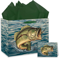 Large Fishing Gift Bag with