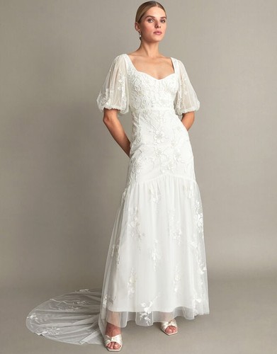 Bnwt ivory monsoon wedding - bnwt,