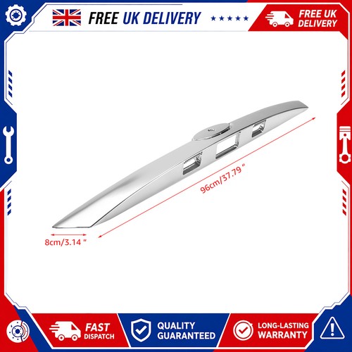 Rear chrome tailgate boot - rear,