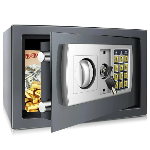Premium solid steel safe - 8.5l,