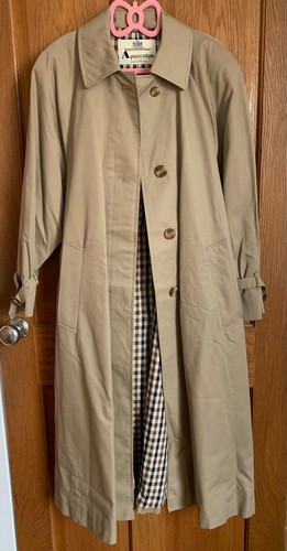 Aquascutum beige trench coat - trench,