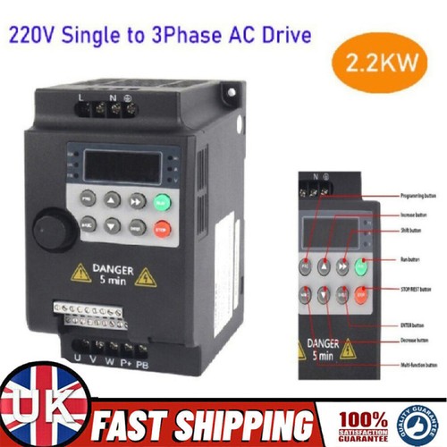 2kw 3hp 220v - 220v, variable