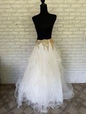 Sherri Hill High Waisted Gold