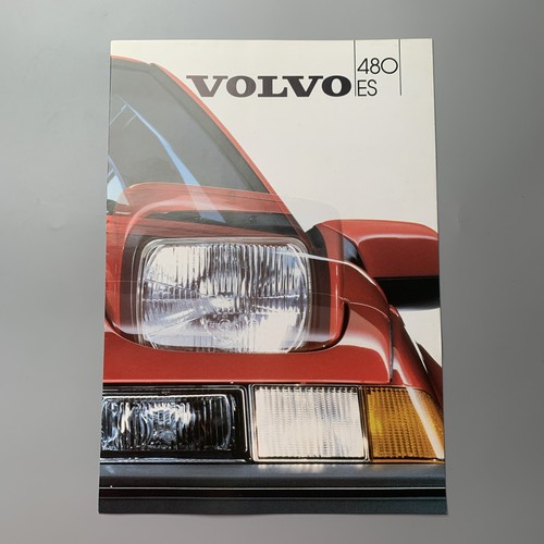 Volvo 480 brochure 1986 - es,