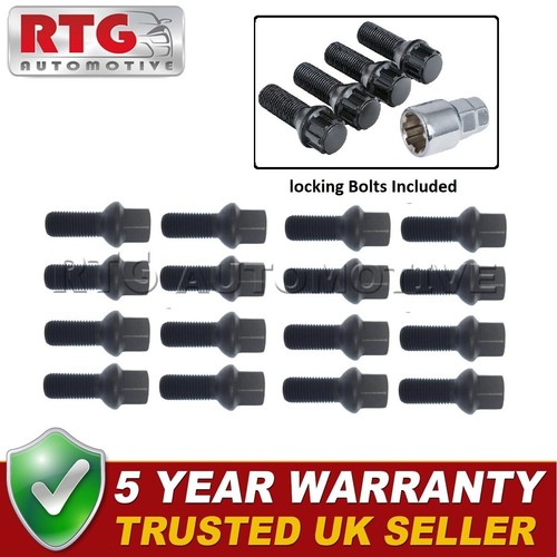 16x bolts black 4x - +,