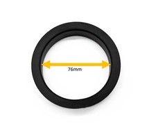 Air Filter Reducing Ring, Reduce an 89mm 3.5" Neck Diameter filter to 76mm 3"