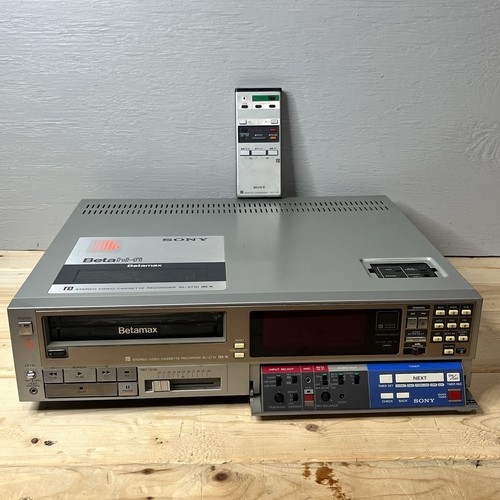 Sony 2710 betamax - sony, player