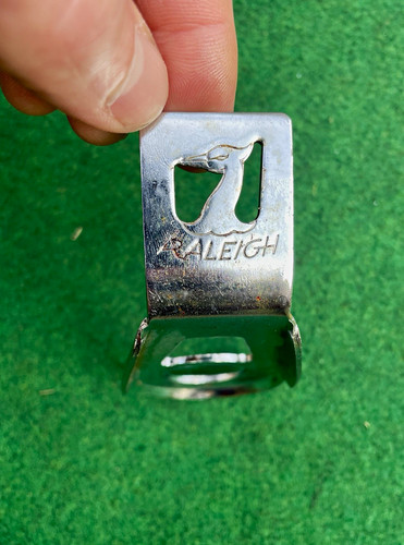 Vintage bicycle raleigh lamp - bicycle,