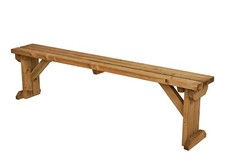 Picnic Bench Hollies Wooden Outdoor Garden Furniture Fence Seating Heavy Duty