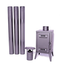 small log burner wood burner