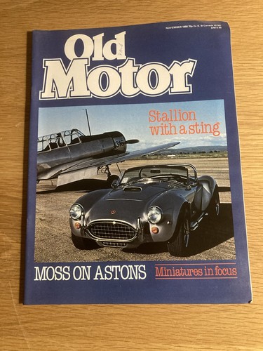 Old motor november 1980 - old,
