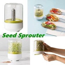 Countertop Sprouter Seedlings Sprouts Growing Sprouting Seed Pot Jar Mini Kit