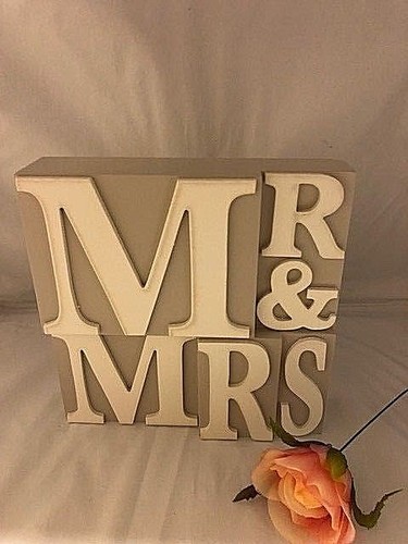 Mrs decorative wooden - &,