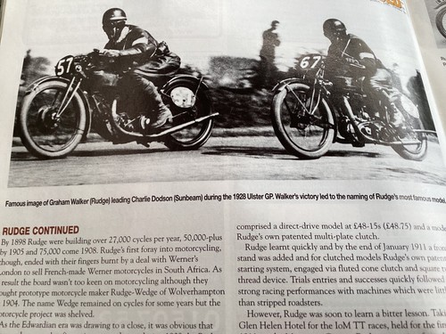 Rudge buyer guide motorcycle - rudge,