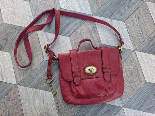 Fossil fuscia pink - fossil, leather