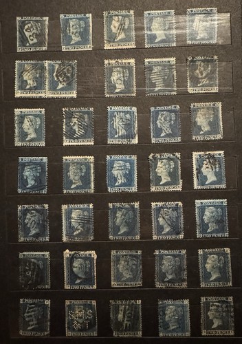 Penny blue stamp - 35,