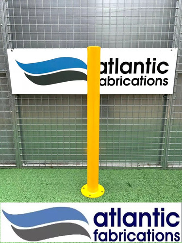 Steel security bollard