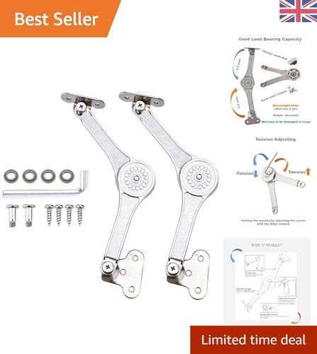 Adjustable lid stay - stay, hinges