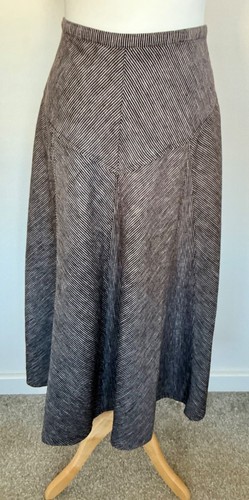 Hobbs linen gored midi - skirt,