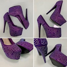 KOI Couture Purple Rhinestone