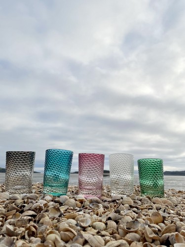 Mermaid gin tumbler - mermaid,
