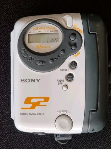 Sony fs222 sports walkman - wm-fs222,