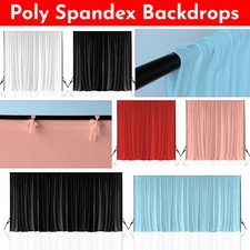 Extra Large Polyester Backdrop Curtain Photo Background Drape Weddings Stage
