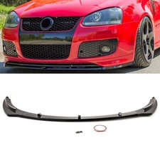 Fits VW Golf MK5 GTI Edition 30 2004-2009 Front Lip Splitter Spoiler Gloss Black