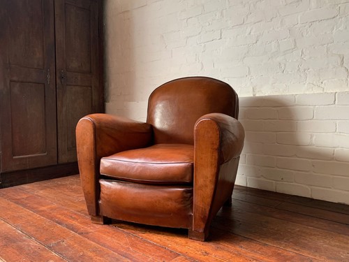 Gorgeous french leather club - a,