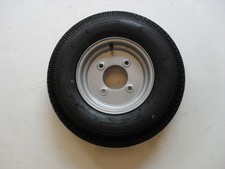 500 X 10  8 PLY  4 STUD 5.5" PCD TRAILER WHEEL & TYRE NEW ITEM