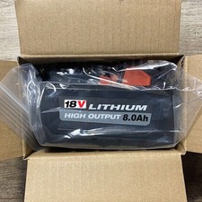 For Milwaukee Lithium-Ion M18 8 Ah 18V GENUINE ORIGINAL Battery M18B6 48-11-1860
