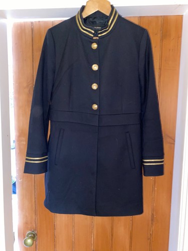 Zara navy blue military style - blue,