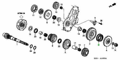 Oem honda one way - oem, assy