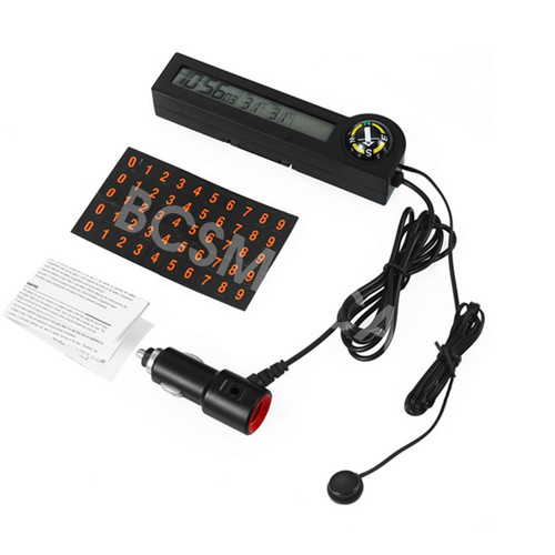 Digital clock compass - digital,