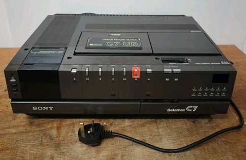 Vintage sony c7ub betamax - sony,