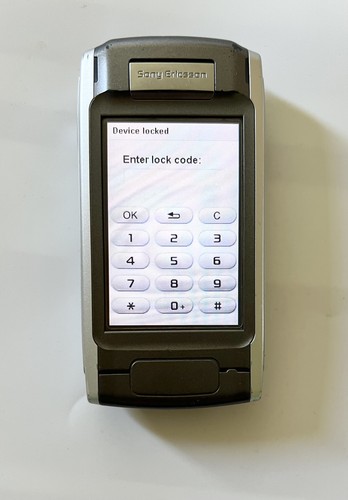 Sony ericsson p910i rare - sony,