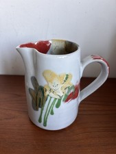 Poppy jug Dartington Pottery Janice Tchalenko High 15cm ref D