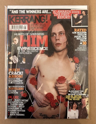 Kerrang 970 august 2003 - 2003, him