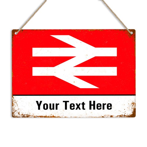 Personalised train station - train,