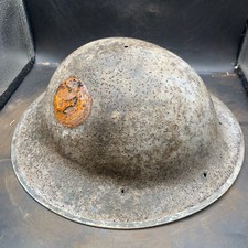 Original WW2 British Army Mk2 "Brodie" Combat Helmet
